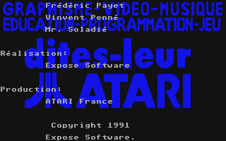 Official Atari STe Demo II atari screenshot
