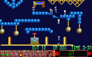 Oh No! More Lemmings atari screenshot