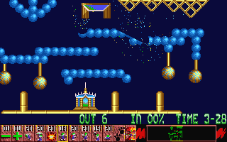 Oh No! More Lemmings atari screenshot