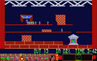 Oh No! More Lemmings atari screenshot