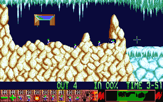 Oh No! More Lemmings atari screenshot