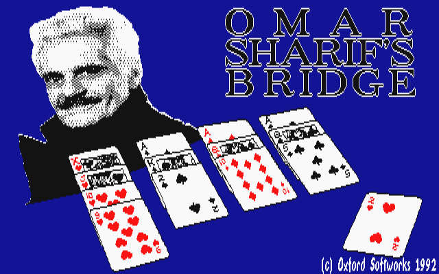 Omar Sharif's Bridge atari screenshot