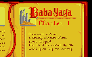 Once Upon a Time - Baba Yaga atari screenshot
