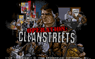 Operation: Cleanstreets atari screenshot