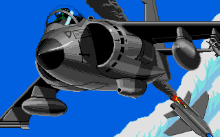Operation Harrier atari screenshot