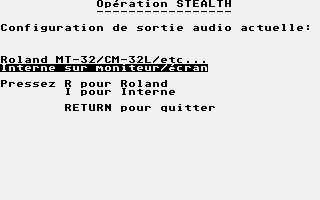 Operation Stealth atari screenshot