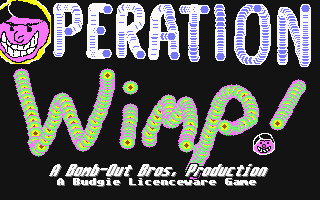 Operation Wimp! atari screenshot
