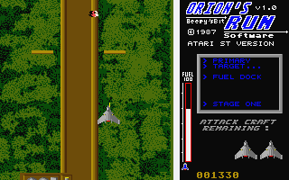 Orion's Run atari screenshot