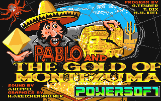 Pablo and the Gold of Montezuma atari screenshot