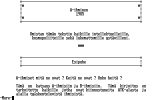 PD-Palvelu Kuukausilevyke 1989 / 08 atari screenshot