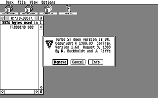 PD-Palvelu Kuukausilevyke 1989 / 09 atari screenshot