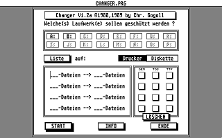 PD-Palvelu Kuukausilevyke 1990 / 07 atari screenshot
