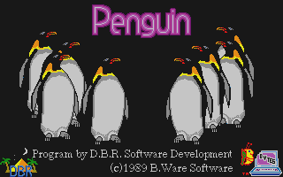 Penguin atari screenshot