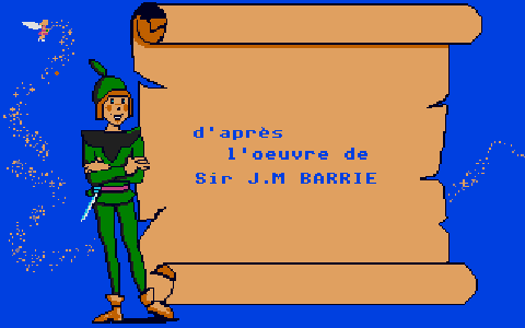 Peter Pan atari screenshot