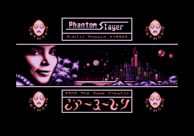 Phantom Slayer atari screenshot