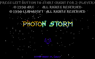 Photon Storm atari screenshot