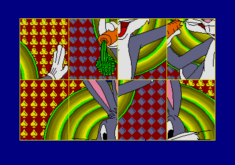 Picture Puzzle atari screenshot