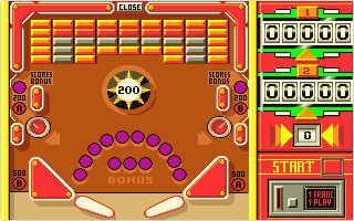 Pinball Magic atari screenshot