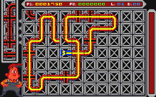 Pipe Dream atari screenshot