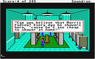 Police Quest I - In Pursuit of the Death Angel atari screenshot