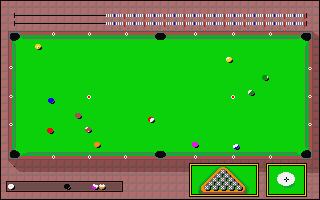Pool / Shuffleboard atari screenshot