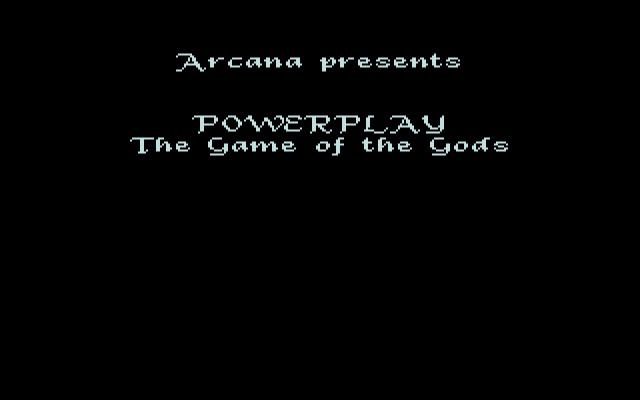 Powerplay - The Game of the Gods atari screenshot