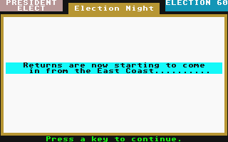 President Elect - 1988 Edition atari screenshot