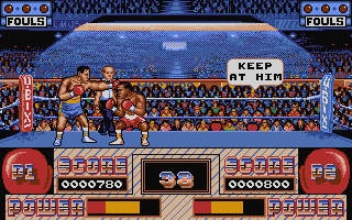 Pro Boxing Simulator atari screenshot