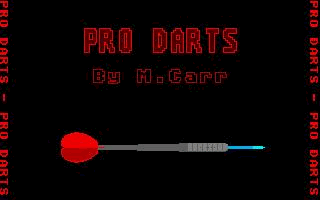 Pro Darts atari screenshot