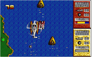 Pro Powerboat Simulator atari screenshot