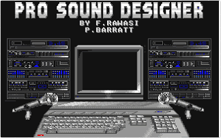 Pro Sound Designer atari screenshot