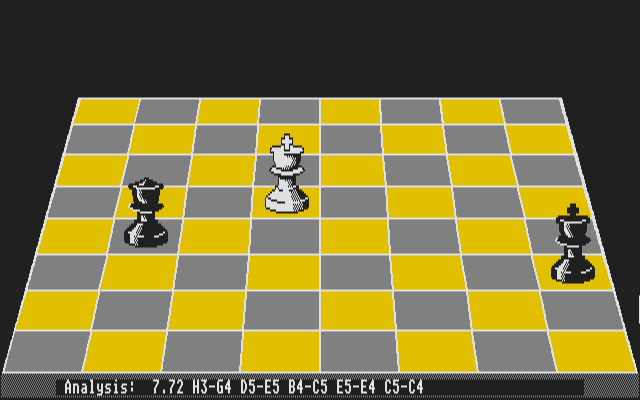 Psion Chess atari screenshot