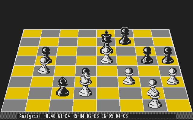 Psion Chess atari screenshot