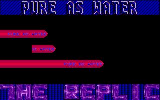 Pure As Water atari screenshot