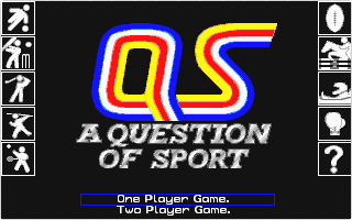 Question of Sport (A) atari screenshot