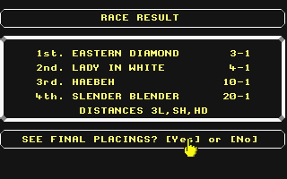 Racing Game (The) atari screenshot