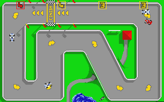 Radio Controlled Racer atari screenshot