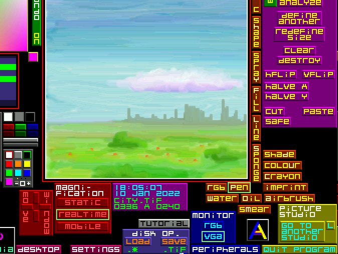 Rainbow II Multimedia atari screenshot