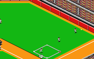 RBI Baseball II atari screenshot