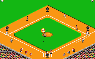 RBI Baseball II atari screenshot