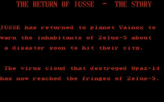 Return of Jusse (The) atari screenshot
