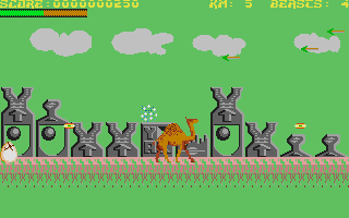 Revenge of the Mutant Camels II atari screenshot
