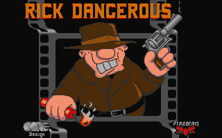 Rick Dangerous atari screenshot