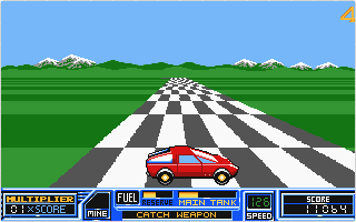 Road Blasters atari screenshot