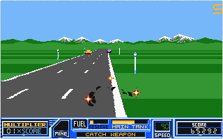 Road Blasters atari screenshot