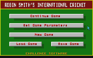 Robin Smith's International Cricket atari screenshot