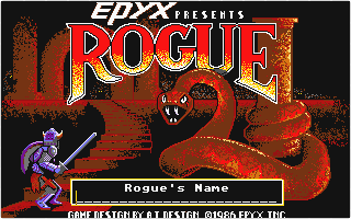 Rogue atari screenshot