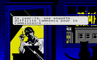 Roman Policier (Le) atari screenshot