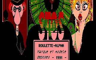 Roulette Alpha atari screenshot