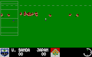 Rugby - The World Cup atari screenshot